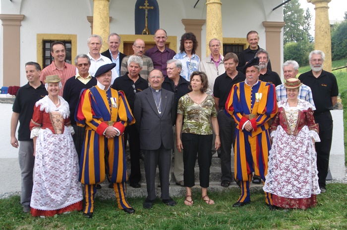 Chapelle des Agettes, 2008-08-31, Messe Radio, avec le Cardinal Schwery