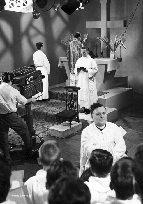 Monaco 1958 - Messe TV, présidence J. Haas